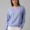 Prana Tops Women's Lavender Bay Top | Morning Glory 2 Prana Tops Women's Lavender Bay Top | Morning Glory