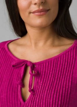 Prana Women's Ocupas Popover | Orchid Bloom