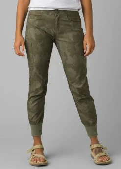 Prana Women's Halle Jogger || | Sage Camo Bottoms