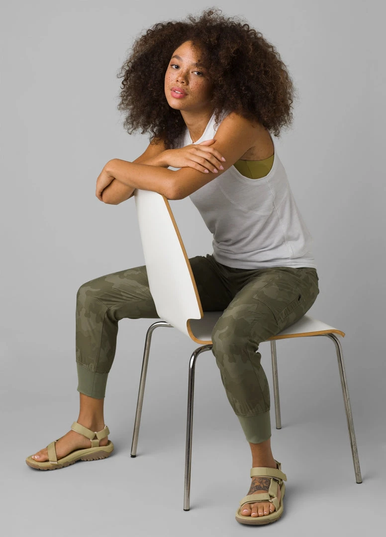 Prana Women's Halle Jogger || | Sage Camo Bottoms 8 Prana Women's Halle Jogger || | Sage Camo Bottoms