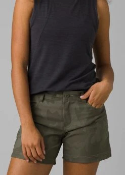 Prana Bottoms Women's Halle Short II | Sage Camo