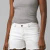 Prana Women's Buxton Short | White 2 Prana Women's Buxton Short | White
