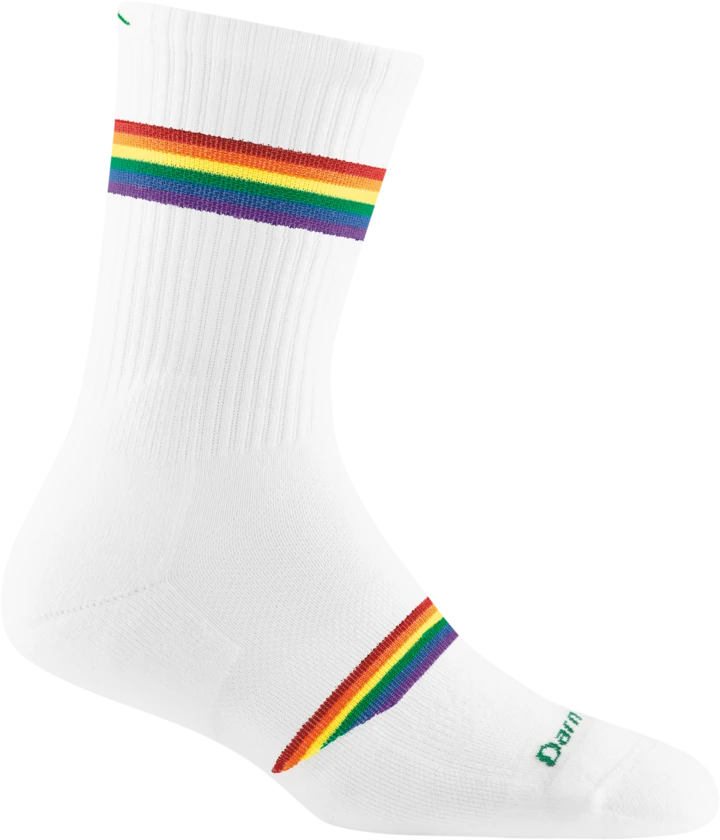 Darn Tough Socks Kids Crew | Prism White 3 Darn Tough Socks Kids Crew | Prism White