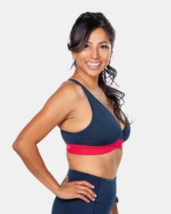 Handful FaV Bra | Night Swim Navy