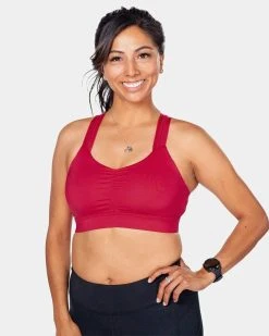 Handful Y-Back Bra | Up Beet