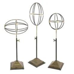 HomArt Telescoping Orbs On Stand - Set Of 3 Home
