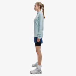 On Running Activewear Women's Climate Shirt | Sea 16 On Running Activewear Women's Climate Shirt | Sea