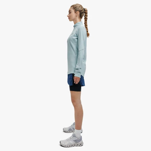 On Running Activewear Women's Climate Shirt | Sea 9 On Running Activewear Women's Climate Shirt | Sea