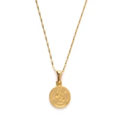 Amano Studio Tiny Zodiac Medallion Libra