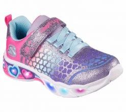Skechers Kids' Sweetheart Lights | Purple/Multi