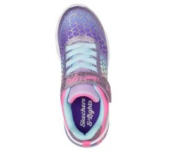 Skechers Kids' Sweetheart Lights | Purple/Multi