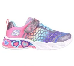 Skechers Kids' Sweetheart Lights | Purple/Multi