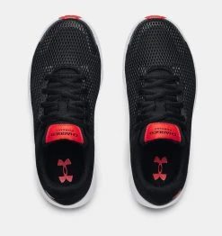 Under Armour Youth Charged Pursuit 2 | Black/White/Red 9 Under Armour Youth Charged Pursuit 2 | Black/White/Red