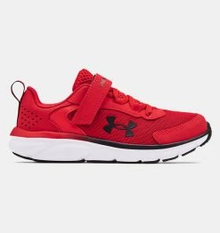 Under Armour Kids' Assert 9 Wide | Red/Black