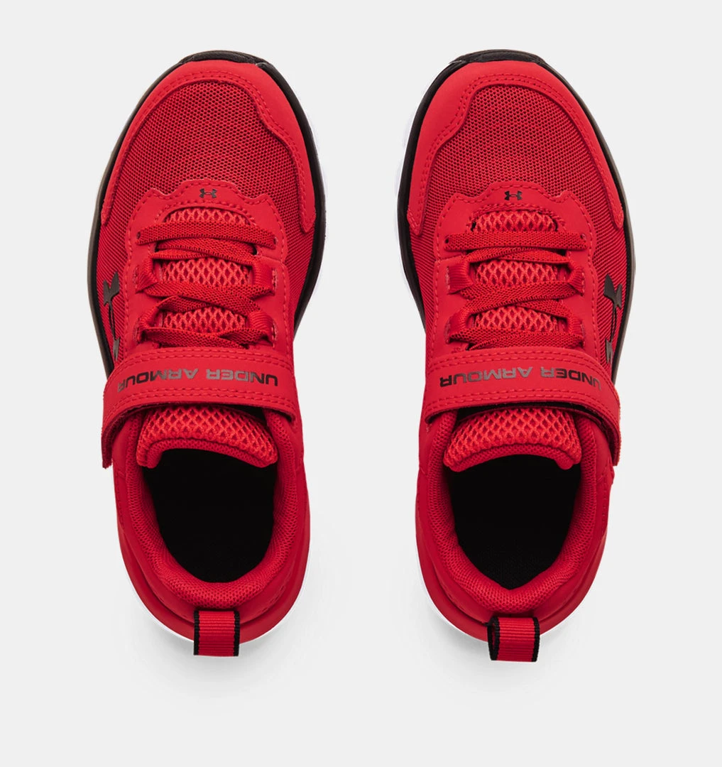 Under Armour Kids' Assert 9 Wide | Red/Black 4 Under Armour Kids' Assert 9 Wide | Red/Black
