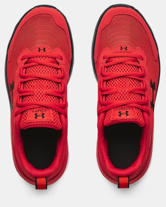 Under Armour Kids Youth Assert 9 Wide | Red/Black 4 Under Armour Kids Youth Assert 9 Wide | Red/Black
