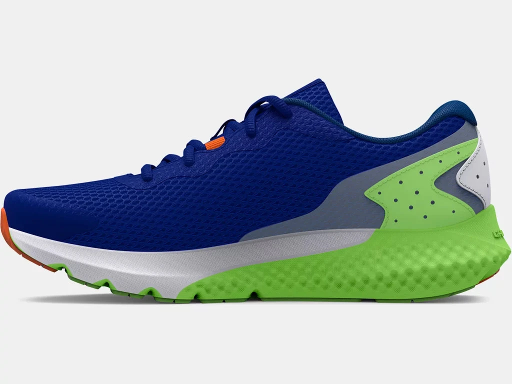 Under Armour Kids Youth Charged Rogue 3 | Royal/Quirky Lime/Midnight 4 Under Armour Kids Youth Charged Rogue 3 | Royal/Quirky Lime/Midnight
