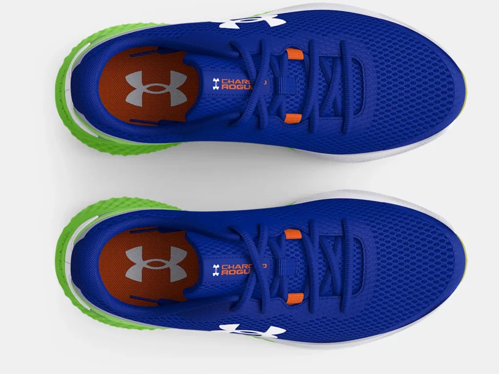 Under Armour Kids Youth Charged Rogue 3 | Royal/Quirky Lime/Midnight 5 Under Armour Kids Youth Charged Rogue 3 | Royal/Quirky Lime/Midnight