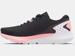 Under Armour Kids Youth Charged Rogue 3 | Jet Grey/White/Beta Tint