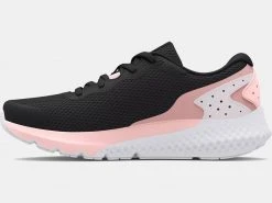 Under Armour Kids' Rogue 3 AC | Jet Grey/White/Beta Tint