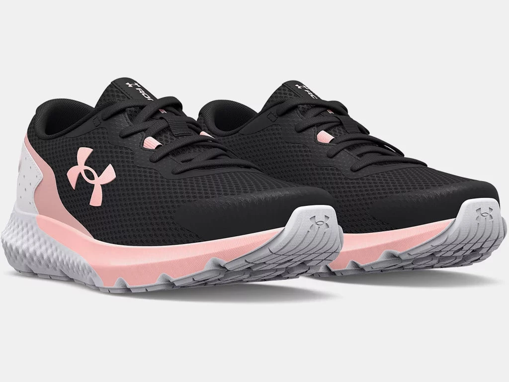 Under Armour Kids' Rogue 3 AC | Jet Grey/White/Beta Tint 6 Under Armour Kids' Rogue 3 AC | Jet Grey/White/Beta Tint