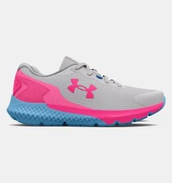 Under Armour Kids' Rogue 3 | Halo Grey/Peninsula Blue