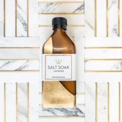 Winton And Waits Gifts & Home Large Bottled Salt Soak | Lavender