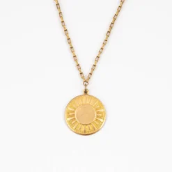 Altiplano Sun Pendant Necklace