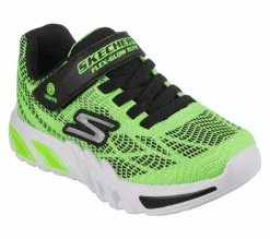 Skechers Kids' Flex-Glow Elite | Lime/Black