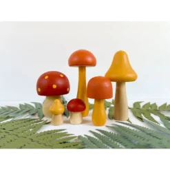 Bramble Workshop Kids DIY Painted Mushroom Kit | Terracotta