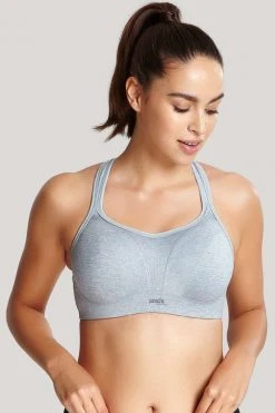 Panache Highest-Impact Sports Bra | Grey Marl