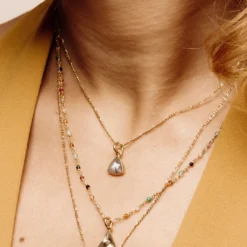 Luna Norte Amethyst Bermuda Triangle Necklace Accessories & Sundries