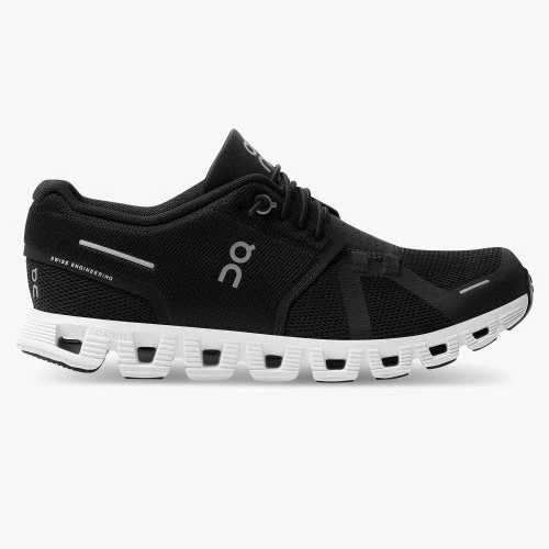 On Running Women's Cloud 5 | Black/White 4 On Running Women's Cloud 5 | Black/White