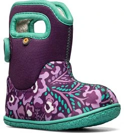 Kids Baby Bogs Super Flower | Purple Multi