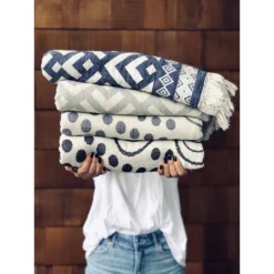Nosey Gifts & Home Canyon Throw | Grey 10 Nosey Gifts & Home Canyon Throw | Grey