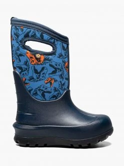 Bogs Kids Neo-Classic Cool Dinos | Navy Multi