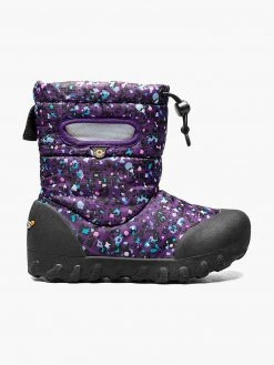 Bogs Kids B-Moc Little Textures | Purple Multi