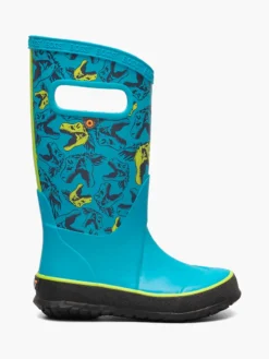Bogs Kids' Cool Dino Rainboot | Electric Blue