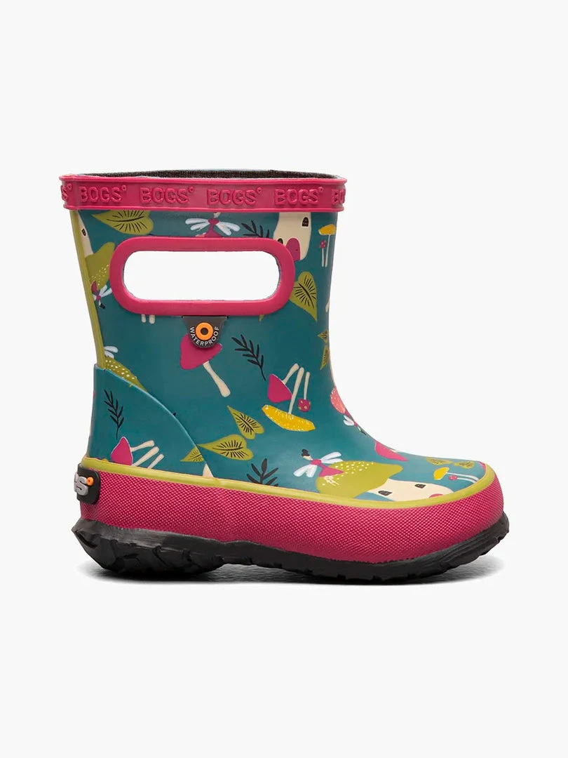 Bogs Kids' Skipper Mushrooms | Teal 3 Bogs Kids' Skipper Mushrooms | Teal