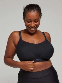 Panache Bras & Undies Nonwired Sports Bra | Black 13 Panache Bras & Undies Nonwired Sports Bra | Black