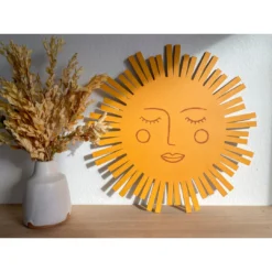 Gifts & Home Bramble Workshop - Sun Wall Art, Hand Painted