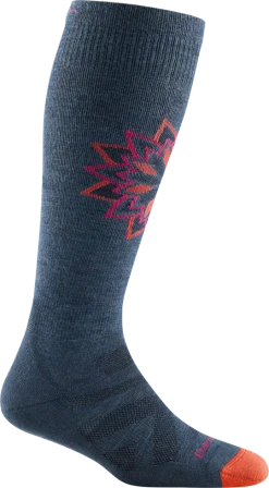 Darn Tough Women's Sacred OTC | Denim