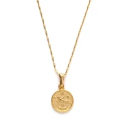 Amano Studio Accessories & Sundries Tiny Zodiac Medallion Virgo