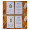 Emery And Opal Tarot Card Necklace | Sun
