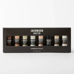 Jacobsen Salt Co Eight-Vial Sourced Salt Set Gifts & Home