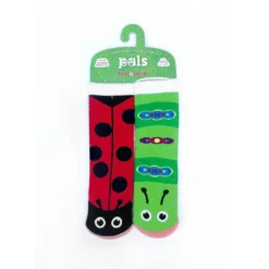 Pals Socks Kids' Socks | Ladybug And Caterpillar 12 Pals Socks Kids' Socks | Ladybug And Caterpillar