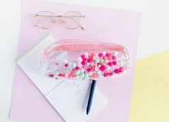 Talking Out Of Turn Accessories & Sundries Jitterbug Pouch | Pom Poms