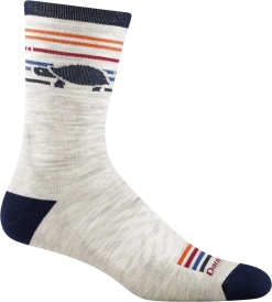 Darn Tough Men's Pacer Micro Crew | Ash