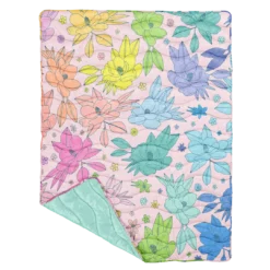 Talking Out Of Turn Gifts & Home Puffy Blanket | Full Bloom