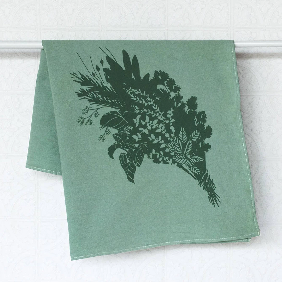 Heartell Press Generous Kitchen Towel | Fresh Herbs 3 Heartell Press Generous Kitchen Towel | Fresh Herbs